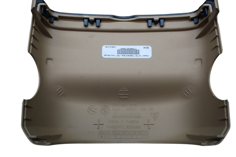 Load image into Gallery viewer, 11-18 Porsche Cayenne 958 Steering Column Cover Trim Panel Beige 7P5953515 Oem
