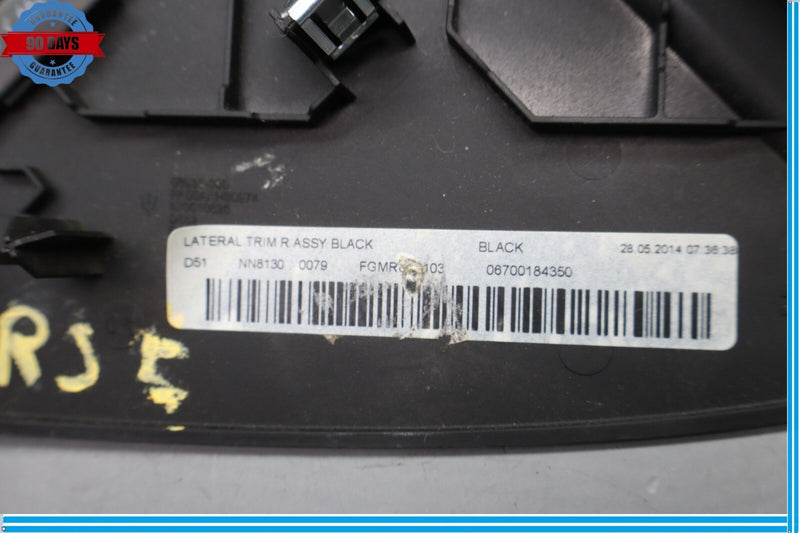 Load image into Gallery viewer, 14-20 Maserati Ghibli Front Right Passenger Side Dash End Cap Trim Cover Oem