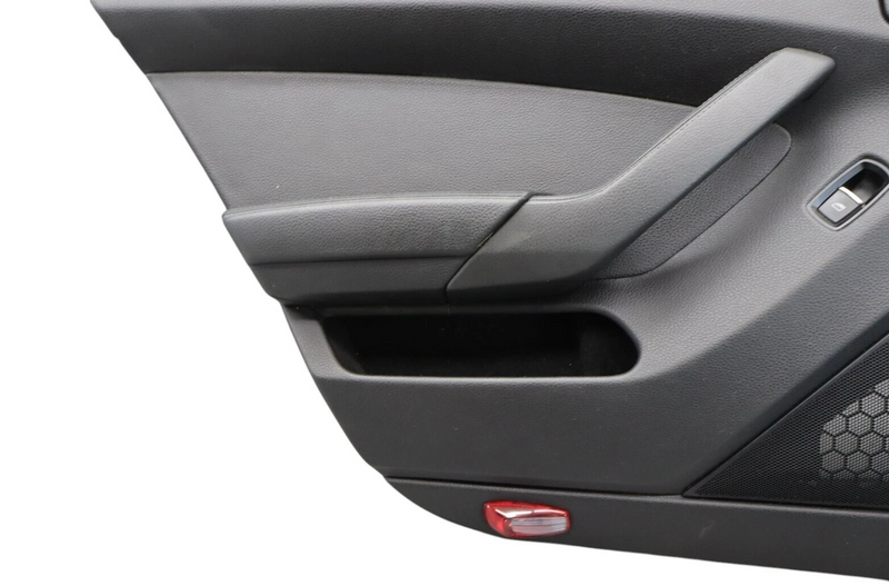 Load image into Gallery viewer, 10-16 Porsche Panamera 970 Rear Left side Interior Door Panel Cover Black Oem