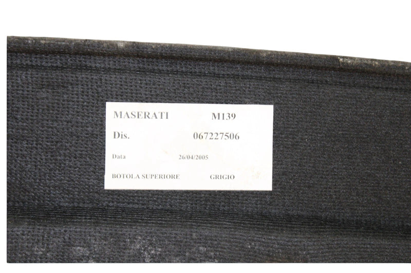 Load image into Gallery viewer, 03-08 Maserati Quattroporte Rear Trunk Cargo Spare Tire Cover Panel OEM