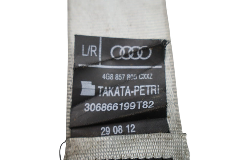 Load image into Gallery viewer, 12-18 Audi A6 A7 S6 Rear Seat Belt Seatbelt Retractor 4G0857805 Oem