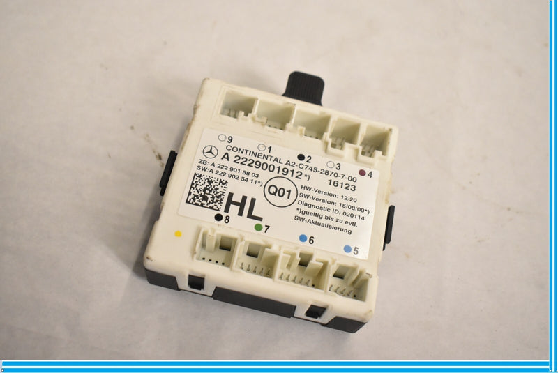 Load image into Gallery viewer, 15-18 Mercedes C300 W205 Rear Left Driver Door Control Module 2229001912 Oem