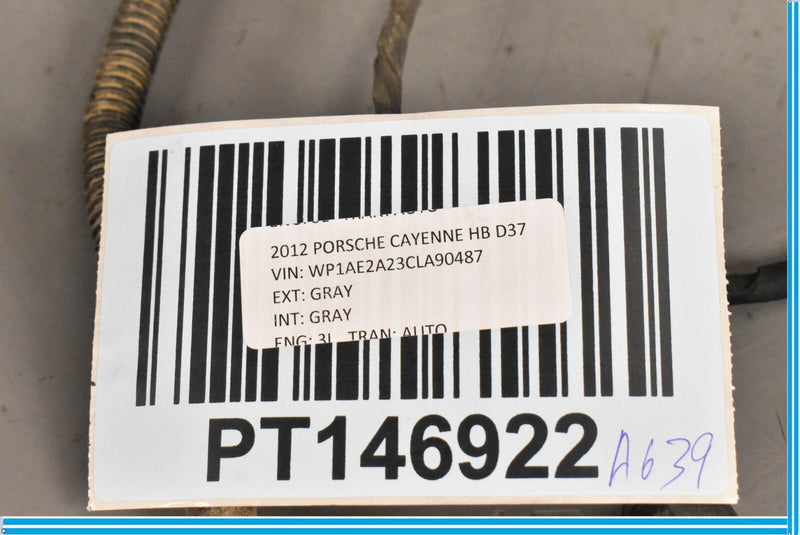 Load image into Gallery viewer, 11-14 Porsche Cayenne Rear Bumper Park Assist Sensor W/ Wire Harness Oem