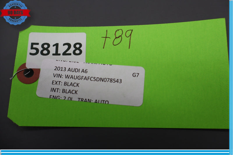 Load image into Gallery viewer, 12-15 Audi A6 Quattro Rear Right Side C Pillar Upper Quarter Trim Cover Oem