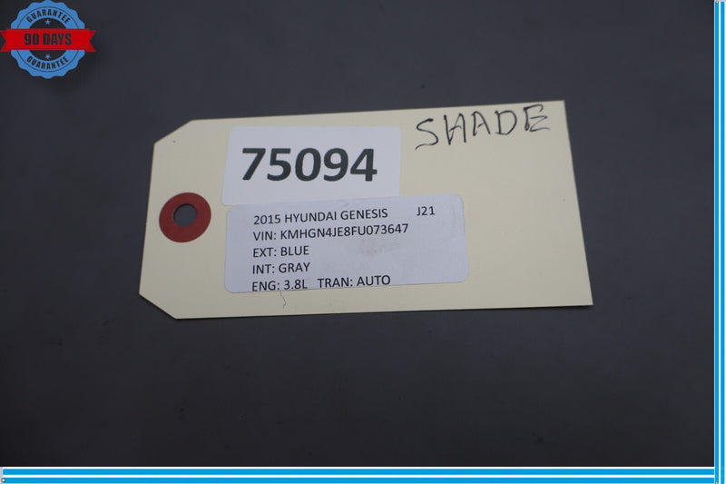 Load image into Gallery viewer, 15-20 Hyundai Genesis G80 Rear Back Glass Sunshade Assembly 85690-B1000 Oem