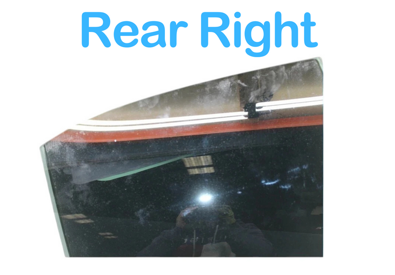 Load image into Gallery viewer, 08-14 Mercedes C250 W204 C300 Rear Right Side Door Window Glass 2047350000 OEM