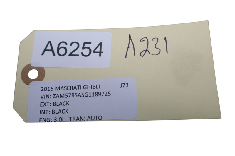 Load image into Gallery viewer, 14-22 Maserati Ghibli Rear Left Driver Side Seat Belt Buckle Black 670019030 Oem