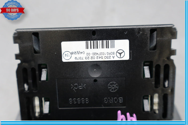 Load image into Gallery viewer, 03-12 Mercedes R230 SL500 AMG Rear Parktronic Buzzer Display PDC Black Oem