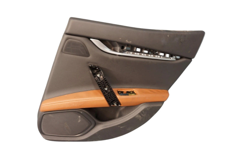 Load image into Gallery viewer, 14-22 Maserati Ghibli S Rear Right Passenger Side Interior Door Cover Panel Oem