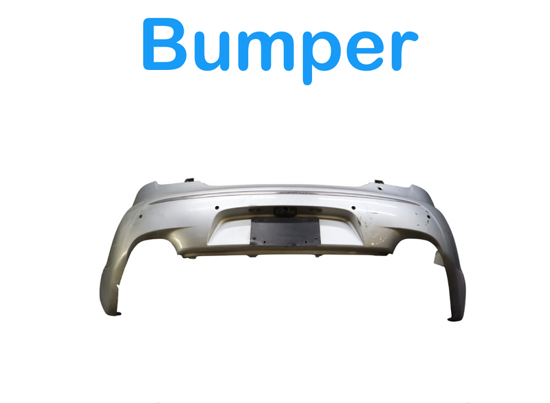 Load image into Gallery viewer, 10-15 Jaguar X351 XJ XJR Rear Bumper Trim Cover Panel Assembly Oem