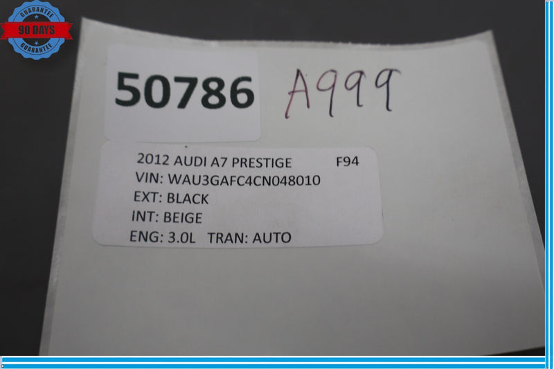 Load image into Gallery viewer, 12-18 Audi A7 Quattro RS7 Front Right Side Upper Door Trim Speaker End Cover Oem