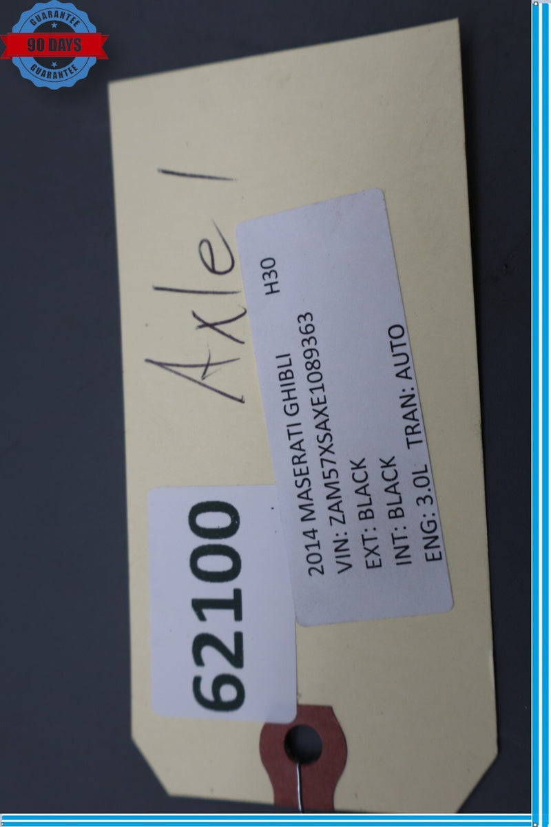 Load image into Gallery viewer, 14-21 Maserati Ghibli Rear Right Side Axle Shaft Half Shaft Axleshaft Oem