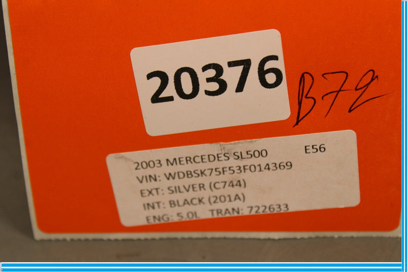 Load image into Gallery viewer, 03-06 Mercedes R230 SL500 Left Driver Side Fog Light Lamp Oem