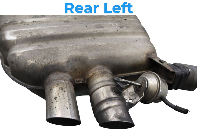 Load image into Gallery viewer, 09-12 BMW 750i 750Li F01 F02 Rear Left Driver Exhaust Muffler Silencer Oem