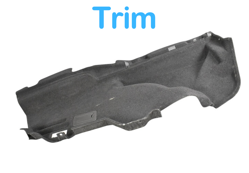 Load image into Gallery viewer, 14-20 Maserati Quattroporte Rear Left Driver Side Trunk Quarter Trim Cover OEM