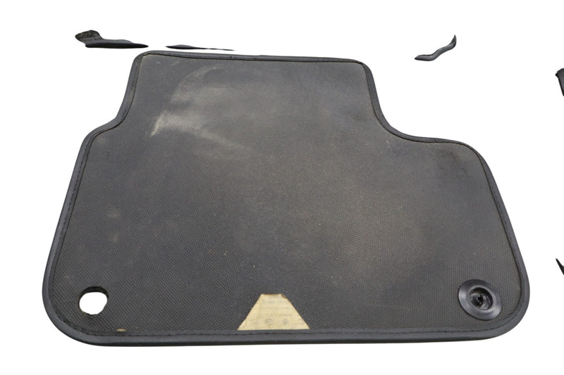 Load image into Gallery viewer, 14-17 Maserati Ghibli Front Rear Floor Carpet Mats 4PC Black 673004328 Oem