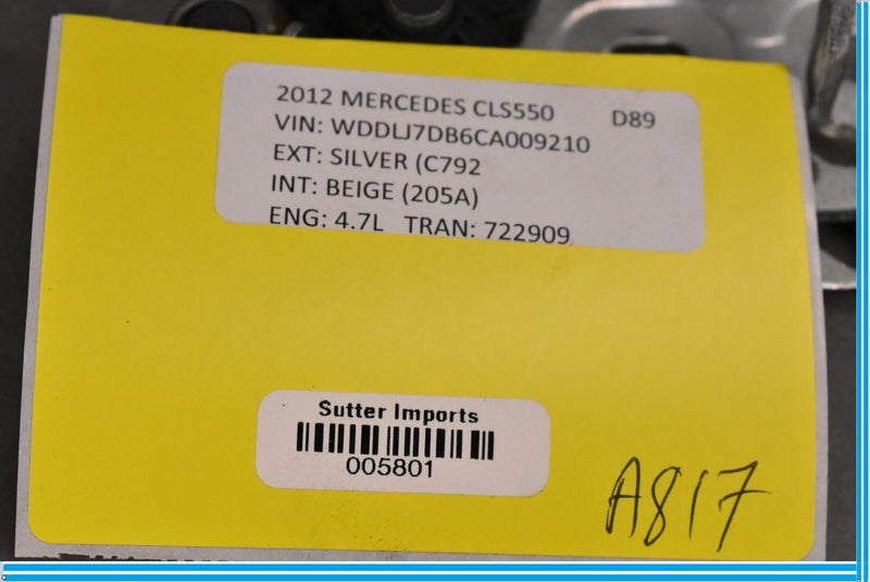 Load image into Gallery viewer, 12-18 Mercedes CLS550 CLS63 W218 Rear Trunk Lid Striker Oem