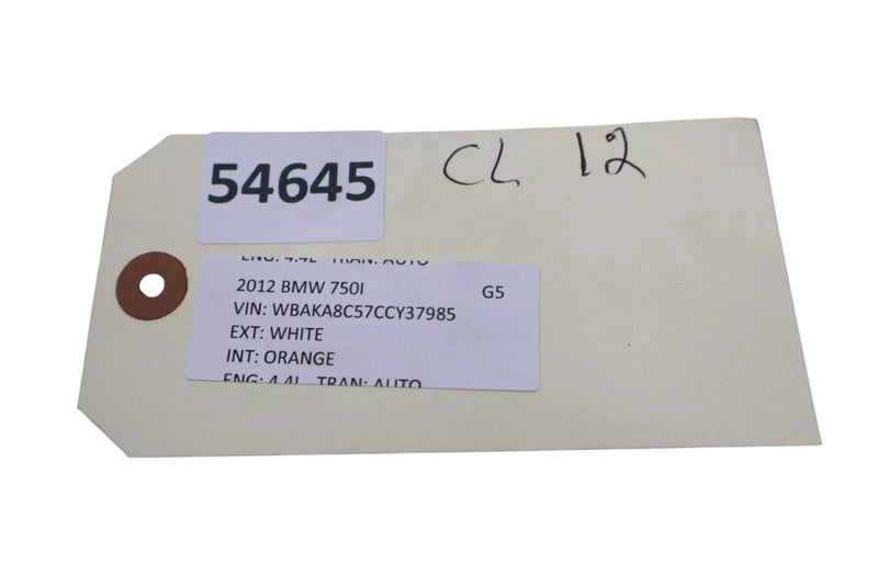 Load image into Gallery viewer, 09-12 BMW 750i 750Li F01 F02 Front Right Passenger Seat Lower Bottom Cushion Oem