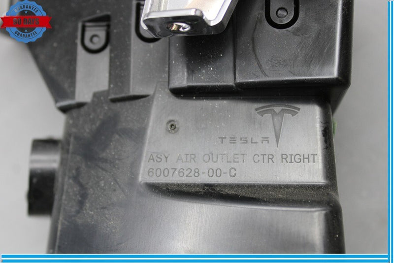 Load image into Gallery viewer, 12-20 Tesla Model S Right Side Dash Center Dashboard Inner Air Vent Grille Oem