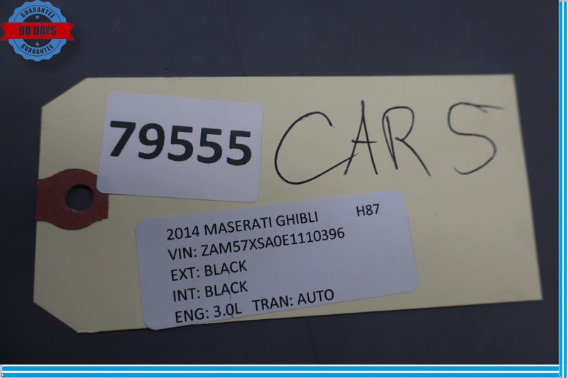 Load image into Gallery viewer, 14-20 Maserati Ghibli Center Console Base Frame Body Trim Panel Cover Oem