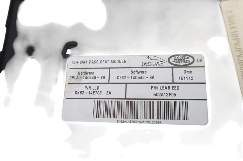 Load image into Gallery viewer, 14-15 LR Range Rover Sport L494 Front Right Seat Module Unit LR074678 Oem