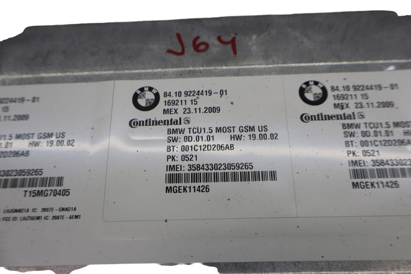 Load image into Gallery viewer, 07-13 BMW Z4 328i 335i E89 E92 Bluetooth Communication Module 84109224419 Oem