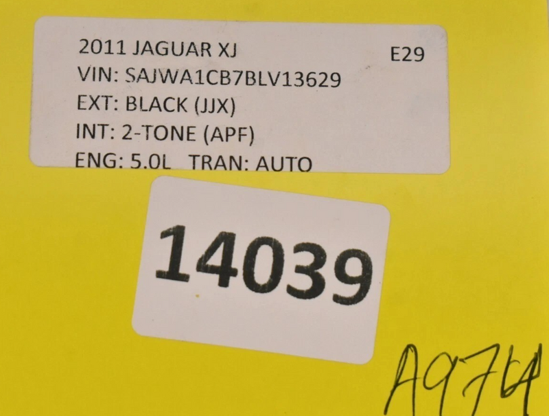 Load image into Gallery viewer, 10-15 Jaguar XJ XJL X351 Front Right Side Fender Molding Chrome AW93280B10AD Oem
