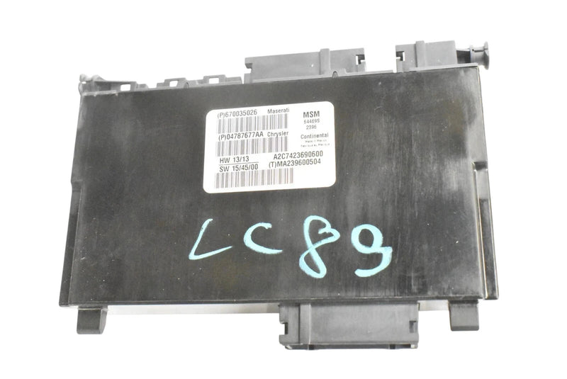 Load image into Gallery viewer, 14-20 Maserati Ghibli Levante Front Left Side Seat Control Controller Module Oem