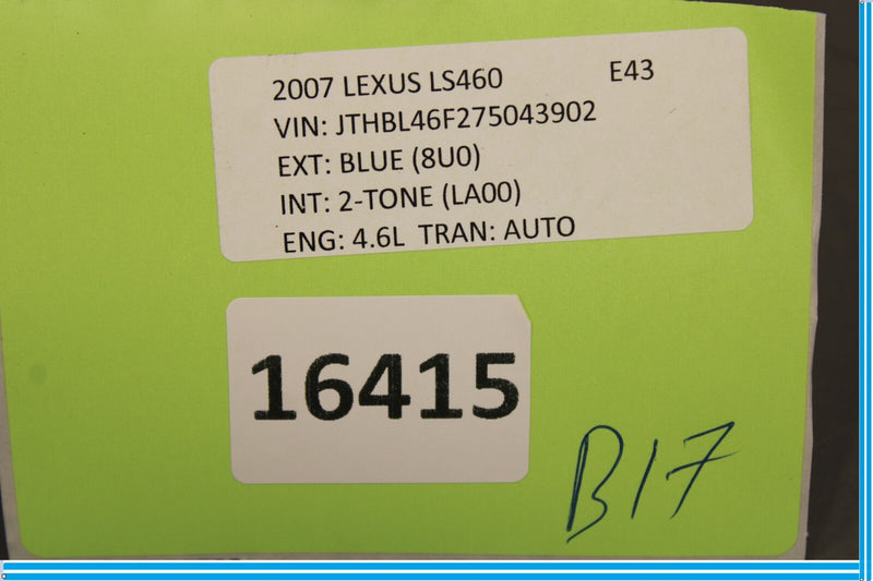 Load image into Gallery viewer, 07-17 Lexus LS460 LS460L Power Trunk Lid Close Control Switch Button Oem
