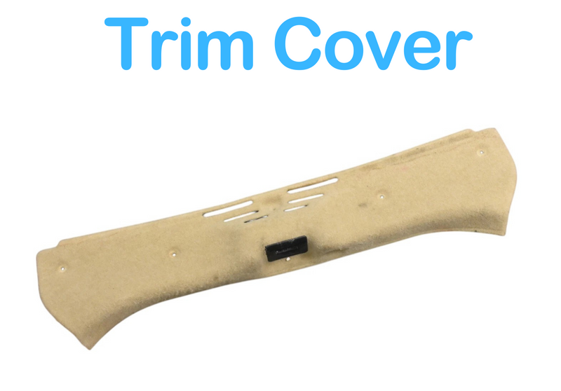 Load image into Gallery viewer, 03-13 Maserati Quattroporte Rear Tailgate Trunk Cargo Trim Panel Cover Oem