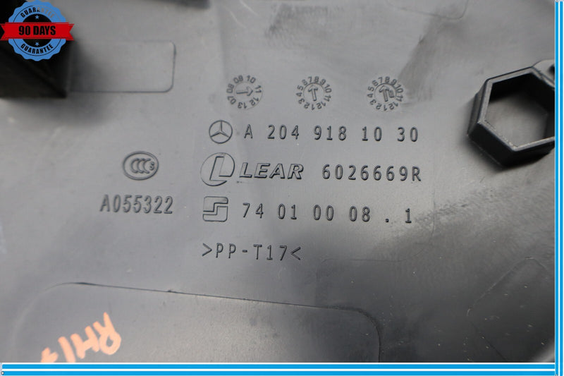 Load image into Gallery viewer, 08-15 Mercedes C300 C350 C63 AMG Front Right Side Seat Cover Trim 2049181030 Oem