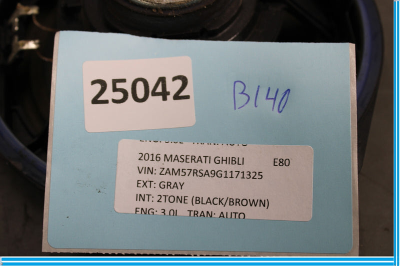 Load image into Gallery viewer, 14-22 Maserati Ghibli M157 Front or Rear Side Door Speaker 675000292 Oem
