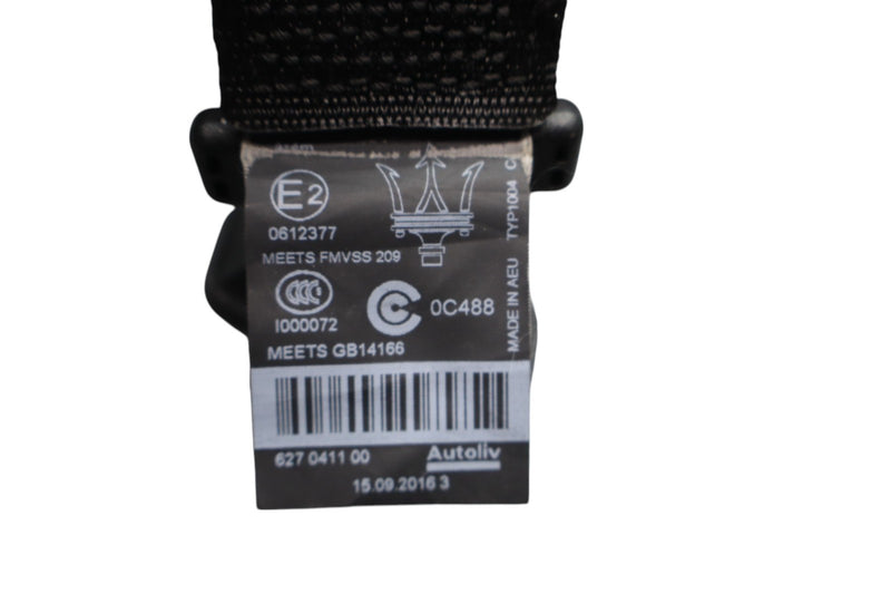 Load image into Gallery viewer, 14-17 Maserati Ghibli Rear Center Seatbelt Seat Belt Retractor Assembly Oem
