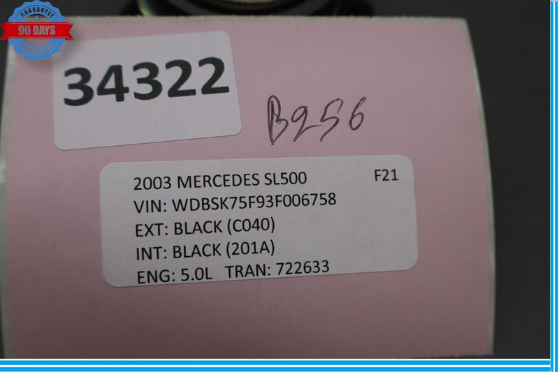 Load image into Gallery viewer, 03-08 Mercedes R230 SL500 Rear Left Seat Belt Retractor Luggage Speaker Oem