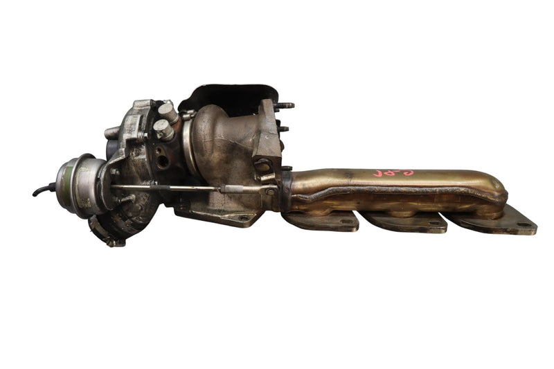 Load image into Gallery viewer, 11-20 Mercedes GL550 M278 Left Side Turbocharger Turbo Charger Manifold Oem