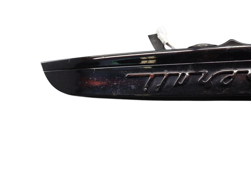 Load image into Gallery viewer, 14-17 Maserati Ghibli Rear Trunk Lid Finisher Trim Light Bar W/ Camera Black Oem