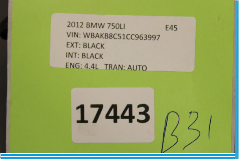 Load image into Gallery viewer, 09-15 BMW 750Li Rear Center Console Rear Storage Tray Bin Compartment Panel Oem