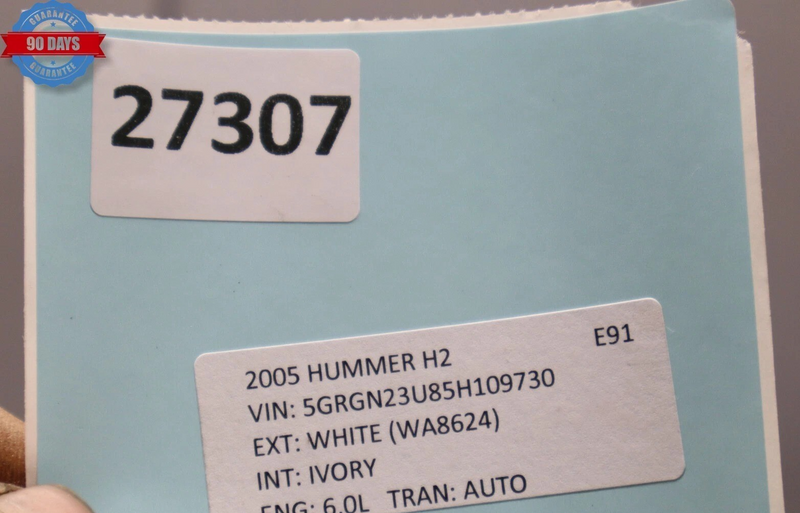 Load image into Gallery viewer, 03-07 Hummer H2 Front Right Passenger Side Door Window Auto Glass 15114961 Oem