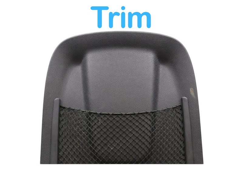 Load image into Gallery viewer, 11-17 Volkswagen VW Touareg Front Left/Right Side Seat Backrest Trim Cover OEM