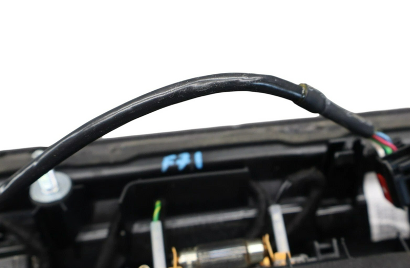 Load image into Gallery viewer, 14-17 Maserati Ghibli S Rear Trunk License Plate Light Cover Trim W/ Camera Oem