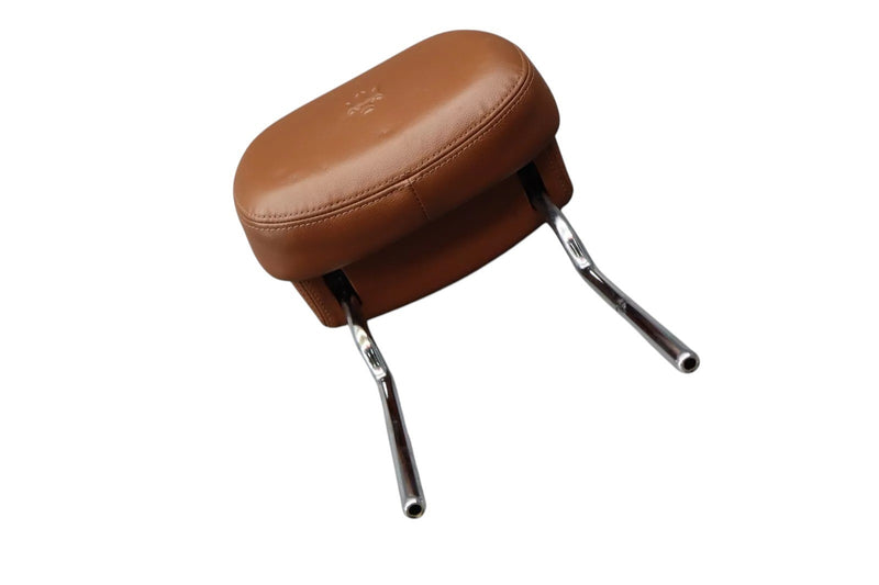 Load image into Gallery viewer, 14-20 Maserati Ghibli Front Left Driver Side Seat Headrest Head Rest Brown Oem