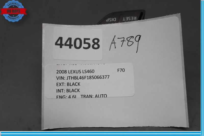 Load image into Gallery viewer, 07-12 Lexus LS460 LS460L Right Steering Wheel Reset/Disp Control Switch Oem