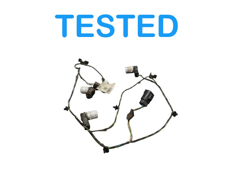 Load image into Gallery viewer, 09-15 Jaguar X351 XJ XFR Rear Bumper Park Assist Sensors With Harness Oem