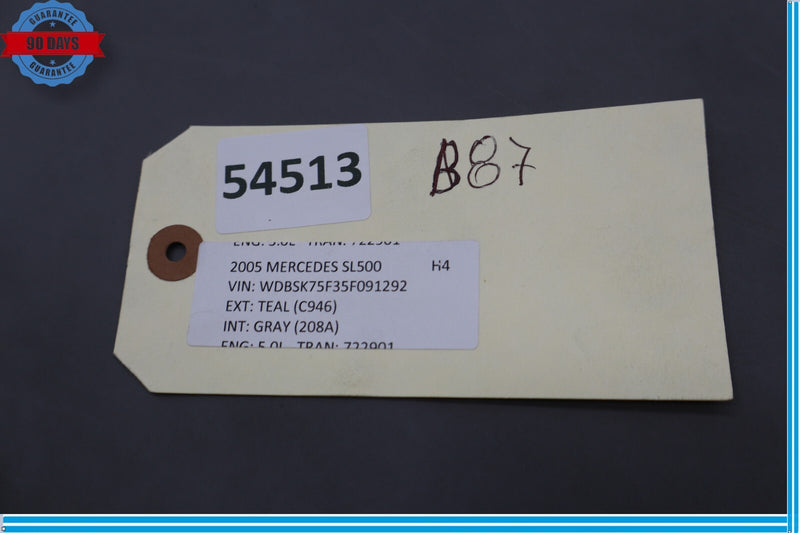 Load image into Gallery viewer, 94-12 Mercedes R230 SL500 Right Passenger Side Door Window Regulator Window Oem