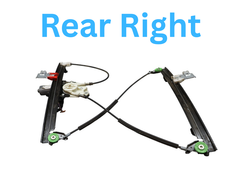 Load image into Gallery viewer, 03-13 Maserati Quattroporte M139 Rear Right Side Window Regulator Motor Oem