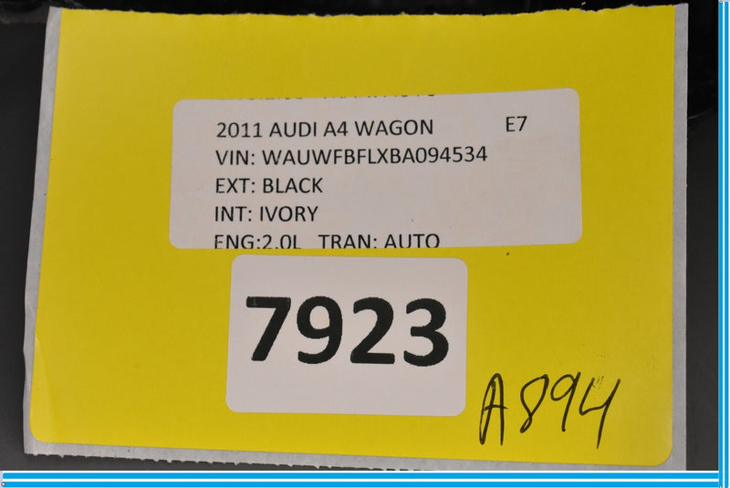 Load image into Gallery viewer, 09-16 Audi A4 Wagon Rear Right Passenger Side Door Armrest Trim Panel Oem