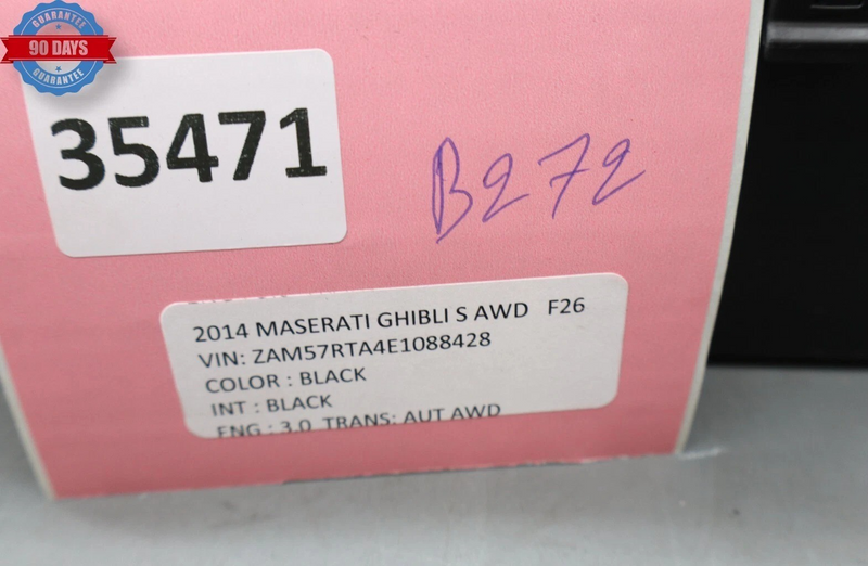 Load image into Gallery viewer, 14-17 Maserati Ghibli S Rear Fuse Relay Box W/ Cover 670030497 OEM
