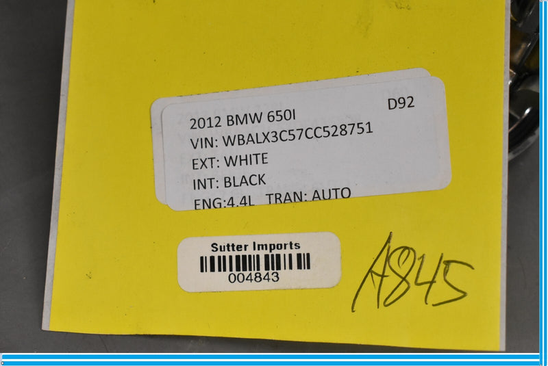 Load image into Gallery viewer, 12-18 BMW 650i 640i F12 Rear Trunk Lid Release Switch Emblem Logo Bottom Oem