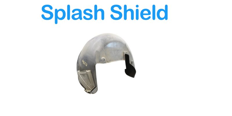 Load image into Gallery viewer, 03-10 Porsche Cayenne Rear Left Driver Fender Liner Splash Shield 7L5810969 OEM