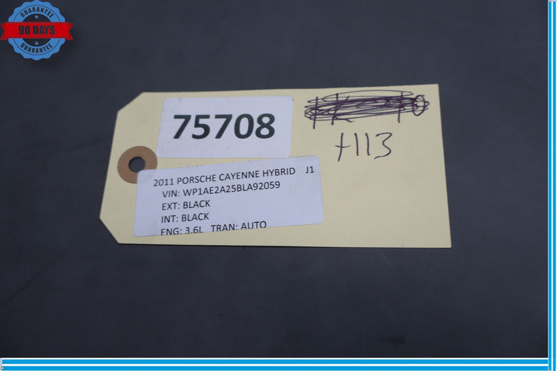 Load image into Gallery viewer, 11-14 Porsche Cayenne Turbo Front Right Side B Pillar Trim 7P5867242 Oem